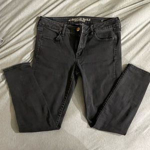 Black American Eagle Jeggings
